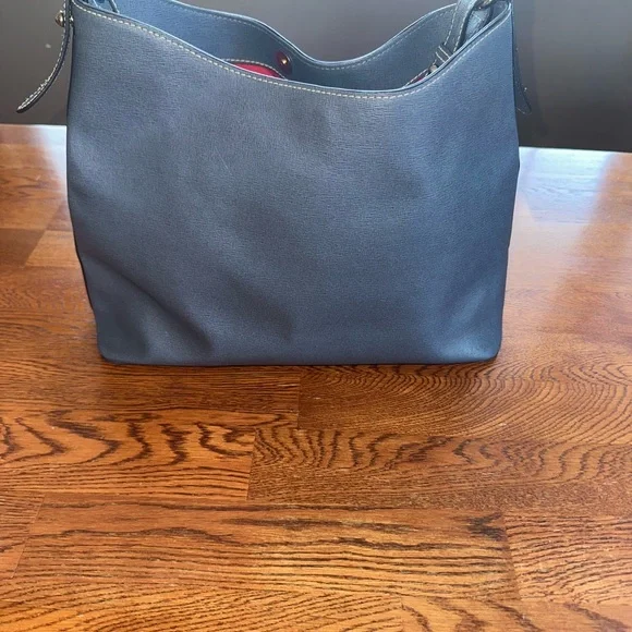 Dooney & Bourke Blue Hobo Bag - Picture 4 of 9